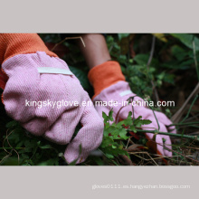 Guantes de algodón con puntos de PVC (2620)